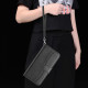 For Samsung Galaxy S24+ 5G Dual-Folded S-shape Leather Phone Case(Black)