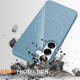 For Samsung Galaxy S24+ 5G Glossy TPU Shockproof MagSafe Phone Case with Lanyard(Blue)