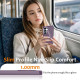 For Samsung Galaxy S24+ 5G Glossy TPU Shockproof MagSafe Phone Case with Lanyard(Purple)