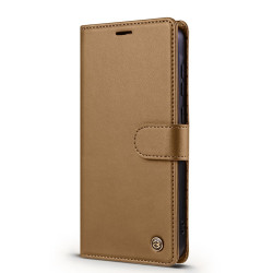 For Samsung Galaxy S24+ 5G Forwenw F6 Series RFID Leather Phone Case(Brown)