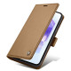 For Samsung Galaxy S24+ 5G Forwenw F6 Series RFID Leather Phone Case(Brown)