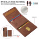 For Samsung Galaxy S24+ 5G BETOPNICE Horizontal Flip Detachable MagSafe Wallet Phone Case(Brown)