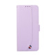 For Samsung Galaxy S24+ 5G ABEEL Delicate Texture Splicing RFID Leather Phone Case(Purple)