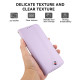 For Samsung Galaxy S24+ 5G ABEEL Delicate Texture Splicing RFID Leather Phone Case(Purple)