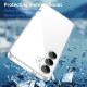 For Samsung Galaxy S24+ 5G PC Hybrid TPU Airbag Shockproof Phone Case(Transparent)