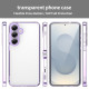 For Samsung Galaxy S24+ 5G PC Hybrid TPU Airbag Shockproof Phone Case(Transparent Purple)