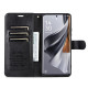 For Samsung Galaxy S24+ 5G AZNS Sheepskin Texture Flip Leather Phone Case(Black)
