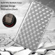 For Samsung Galaxy S23 5G Cubic Grid Texture Flip Leather Phone Case(Silver)