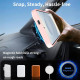 For Samsung Galaxy S24+ 5G Frosted Holder PC Hybrid TPU MagSafe Phone Case(Pink)