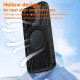 For Samsung Galaxy S24+ 5G Silicone Cooling Hollow Metal MagSafe Phone Case(Silver)