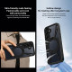 For Samsung Galaxy S24+ 5G Cooling Hollow Metal Holder MagSafe Phone Case(Silver)