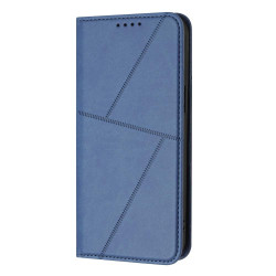 For Samsung Galaxy S23+ 5G Strong Magnetic Frosted Flip Leather Phone Case(Royal Blue)