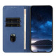 For Samsung Galaxy S23+ 5G Strong Magnetic Frosted Flip Leather Phone Case(Royal Blue)