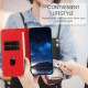 For Samsung Galaxy S23+ 5G Strong Magnetic Frosted Flip Leather Phone Case(Red)