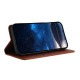 For Samsung Galaxy S23+ 5G Strong Magnetic Frosted Flip Leather Phone Case(Coffee Color)