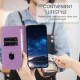 For Samsung Galaxy S23+ 5G Strong Magnetic Frosted Flip Leather Phone Case(Light Purple)