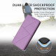 For Samsung Galaxy S23+ 5G Strong Magnetic Frosted Flip Leather Phone Case(Light Purple)