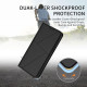 For Samsung Galaxy S23+ 5G Strong Magnetic Frosted Flip Leather Phone Case(Black)