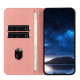 For Samsung Galaxy S23+ 5G Strong Magnetic Frosted Flip Leather Phone Case(Pink)
