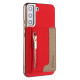 For Samsung Galaxy S23+ 5G Zipper Horizontal Magnetic Card Bag RFID MagSafe Phone Case(Red)