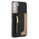 For Samsung Galaxy S23+ 5G Zipper Horizontal Magnetic Card Bag RFID MagSafe Phone Case(Black)