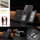 For Samsung Galaxy S23+ 5G Zipper Horizontal Magnetic Card Bag RFID MagSafe Phone Case(Black)