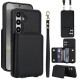 For Samsung Galaxy S24+ 5G Crossbody Dual-buckle Wallet RFID Back Leather Phone Case(Black)