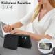For Samsung Galaxy S24+ 5G Crossbody Dual-buckle Wallet RFID Back Leather Phone Case(Black)