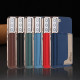 For Samsung Galaxy S24+ 5G Colour Matching Horizontal Magnetic Card Bag RFID MagSafe Phone Case(Brown)