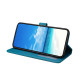 For Samsung Galaxy S24+ 5G Butterfly Flutter Pattern Embossed Leather Phone Case(Blue)