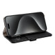 For Samsung Galaxy S24+ 5G ESEBLE E11 Colorful Litchi Pattern Zipper Wallet Leather Phone Case(Black)