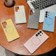For Samsung Galaxy S24+ 5G Glitter Powder Plating MagSafe IMD Full Coverage Phone Case(Blue)