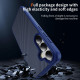For Samsung Galaxy S24+ 5G Carbon Fiber Texture Skin-feel Acrylic TPU Phone Case(Blue)