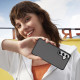 For Samsung Galaxy S24+ 5G Carbon Fiber Texture Skin-feel Acrylic TPU Phone Case(Black)