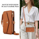 For Samsung Galaxy S24+ 5G Multifunctional Wallet Detachable Leather Phone Case with Lanyard(Brown)