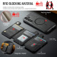 For Samsung Galaxy S24+ 5G MAGKING K3 Series MagSafe RFID Card Bag Detachable Phone Case(Black)