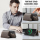 For Samsung Galaxy S24+ 5G MAGKING K3 Series MagSafe RFID Card Bag Detachable Phone Case(Coffee)