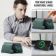 For Samsung Galaxy S24+ 5G MAGKING K3 Series MagSafe RFID Card Bag Detachable Phone Case(Green)