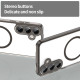 For Samsung Galaxy S24+ 5G PC Hybrid TPU Airbag Shockproof MagSafe Phone Case(Transparent Black)