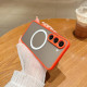 For Samsung Galaxy S24+ 5G Hawkeye Skin Feel MagSafe Phone Case(Red)