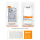 For Samsung Galaxy S24+ 5G kalebol MagSafe Metal Ring Holder Phone Case(Blue)