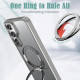 For Samsung Galaxy S24+ 5G kalebol MagSafe Metal Ring Holder Phone Case(Titanium Gray)