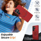 For Samsung Galaxy S24+ 5G Metal Rotation Holder MagSafe TPU Hybrid PC Phone Case(Red)