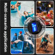 For Samsung Galaxy S24+ 5G RedPepper IP68 Waterproof Triple-proof MagSafe Phone Case(Black)