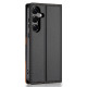 For Samsung Galaxy S24+ 5G N.BEKUS P3 RFID Stitching Magnetic Flip Leather Phone Case(Black)