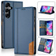 For Samsung Galaxy S24+ 5G N.BEKUS P3 RFID Stitching Magnetic Flip Leather Phone Case(Blue)