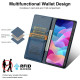 For Samsung Galaxy S24+ 5G N.BEKUS P3 RFID Stitching Magnetic Flip Leather Phone Case(Blue)