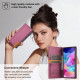 For Samsung Galaxy S24+ 5G N.BEKUS P3 RFID Stitching Magnetic Flip Leather Phone Case(Wine Red)