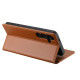For Samsung Galaxy S24+ 5G N.BEKUS P3 RFID Stitching Magnetic Flip Leather Phone Case(Brown)