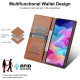 For Samsung Galaxy S24+ 5G N.BEKUS P3 RFID Stitching Magnetic Flip Leather Phone Case(Brown)